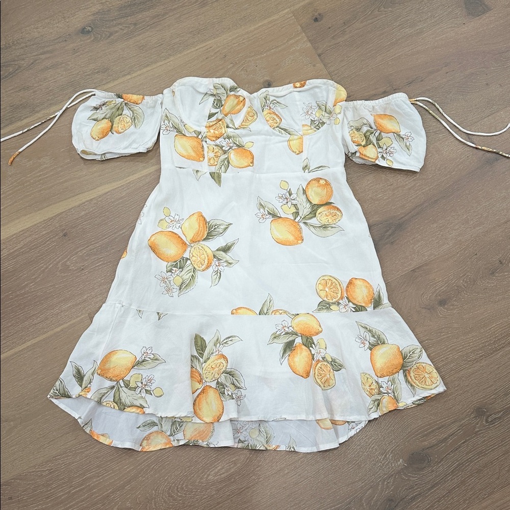 For Love And Lemons White Lemon Dress Size Medium